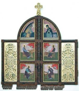 Iconostase dans la chapelle du Saint-Esprit du séminaire théolog