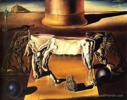 Femme paranoiaque-Horse (femme endormie invisible, lion, cheval)