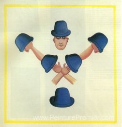 Sous le chapeau