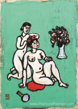 Coiffure d'organisation nue