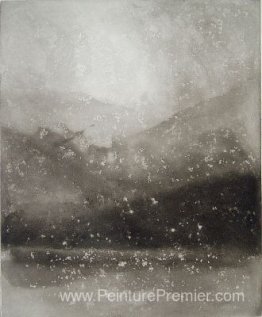 Neige du soir, Coniston