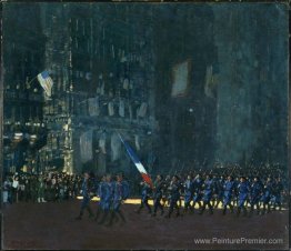 Blue Devils sur Fifth Avenue