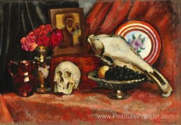 Nature morte avec le crâne