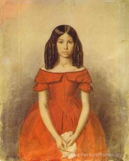 Portrait de N. P. Zhdanovich quand il était enfant