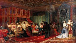 Cardinal Mazarin mourant