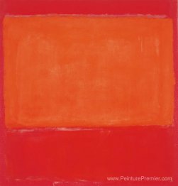 Ocre et rouge sur rouge