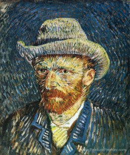 Autoportrait avec chapeau en feutre