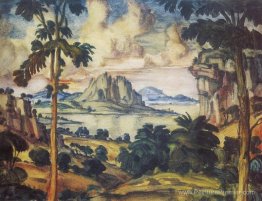 Paysage romantique