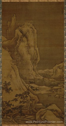 Paysage de quatre saisons: hiver