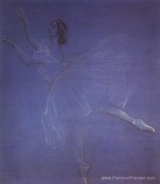 Anna Pavlova dans le ballet Sylphyde