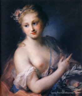 Nymphe suivie d'Apollo
