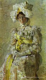 Portrait de Nadezhda Zabela-Vrubel, la femme de l'artiste, dans