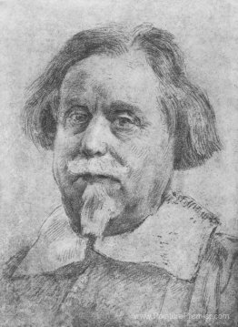 Portrait d'un homme avec une moustache