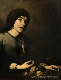 La fille fleurie