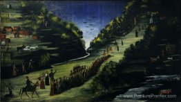 Fête par la rivière Tskheniszkali
