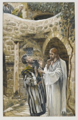 Jésus guérit un homme possédé muet