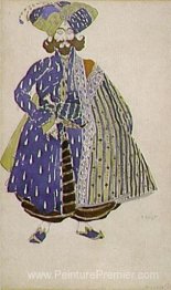Aide de camp du shah, conception de costumes pour la production