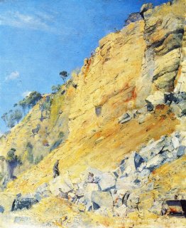 La carrière, l'île de Maria