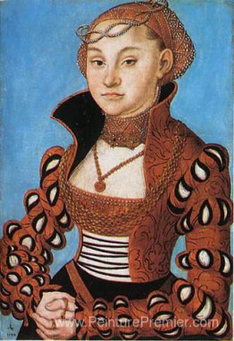 Portrait d'une noble saxonne