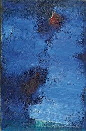 Sans titre (champ bleu)