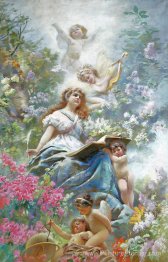 La muse de Poesie