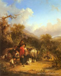 Un repos au bord de la route