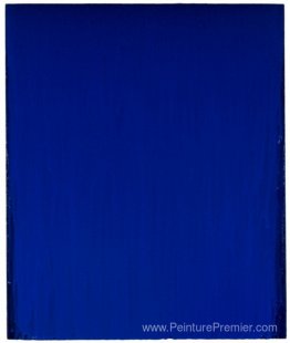 Peinture bleue