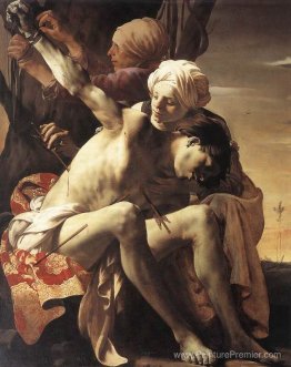 Saint-Sébastian entretenus par Irene et sa femme de chambre
