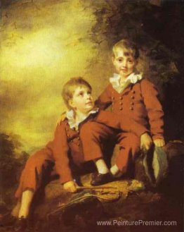 Portrait des enfants de bouins
