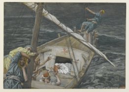 Jésus dormait pendant la tempête