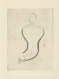 Figure abstraite, face à gauche: Figure S (figur Abstrakte, lien