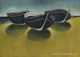Bateaux sur la plage