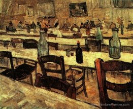 Intérieur d'un restaurant à Arles