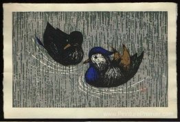 Couple calme (oshidori)