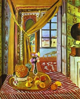 Intérieur avec phonographe