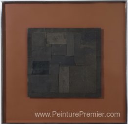 Sans titre (noir sur orange)