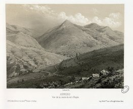 ARREARE - VUE DE LA ROUTE DU COL D'ASPIN