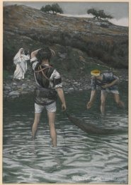 L'appel de Saint-Pierre et de Saint Andrew (vocation de Saint Pi