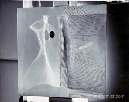 Peinture légère sur celluloïd à charnière (position 1)