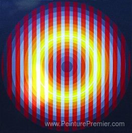 Couleur électrique lumière