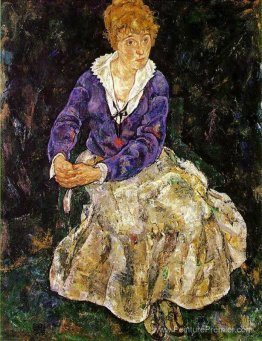 La femme de l'artiste assise