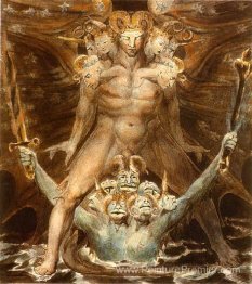 Le grand dragon rouge et la bête de la mer