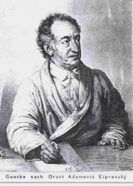 Portrait de Johann Wolfgang von Goethe