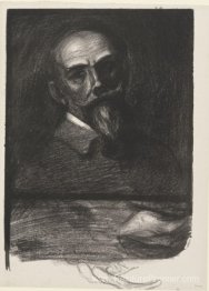 Steinlen de face tire inclinée