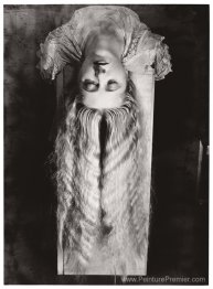 Femme aux cheveux longs