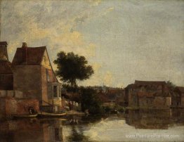 Arrière des nouveaux moulins, Norfolk