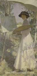 Mme Lavery Sketching