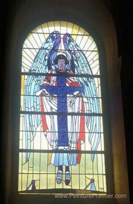 Angel avec la croix (le triptyque l'annonciation)