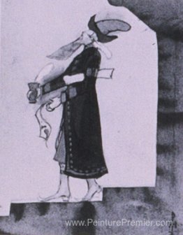 Croquis des costumes pour "Tale of Tsar Saltan"