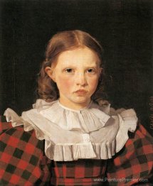 Portrait d'Adolphine Købke, sœur de l'artiste